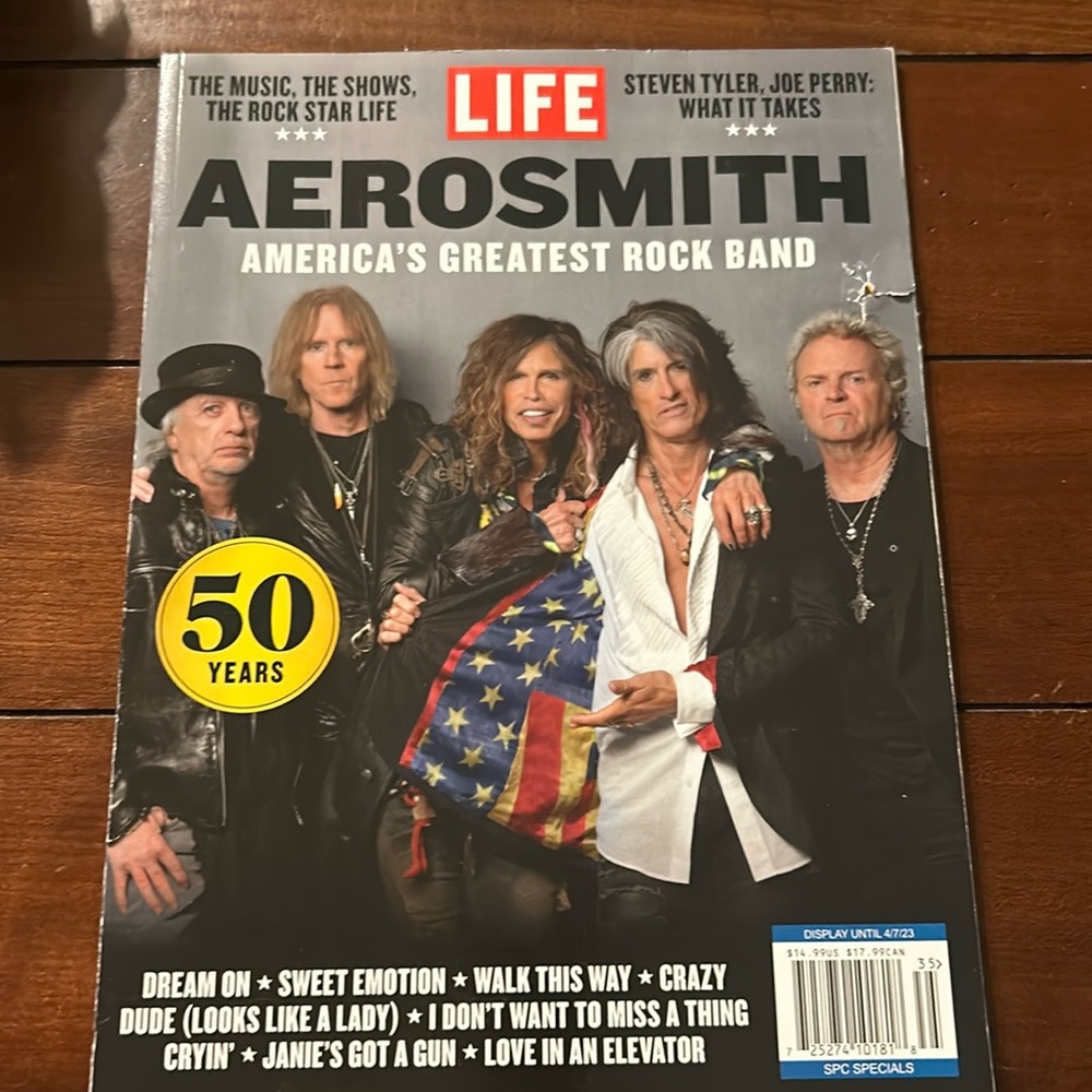 Life Magazine Aerosmith cover